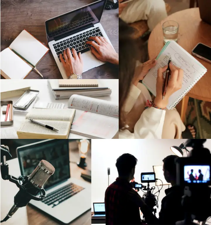 crear contenido collage